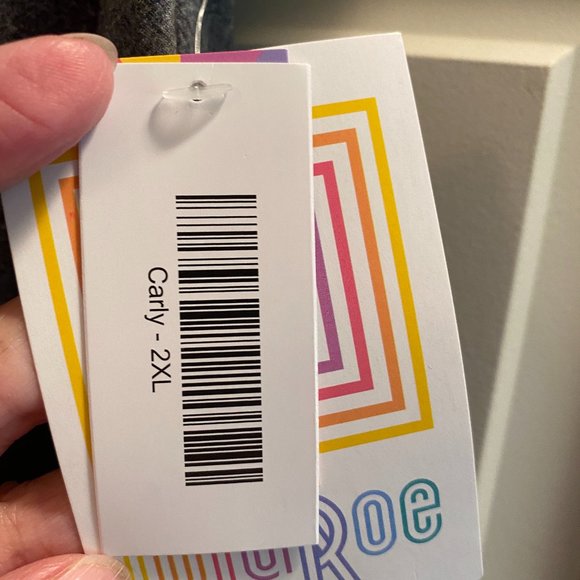 LulaRoe Carly Dress, Size 2XL (22-24), NWT - Picture 2 of 2